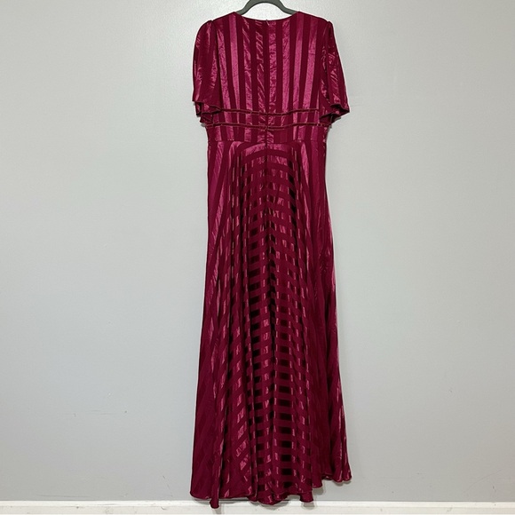 NWT Bohme Rylee Maxi Dress in Wine Size X-Large - Picture 9 of 10